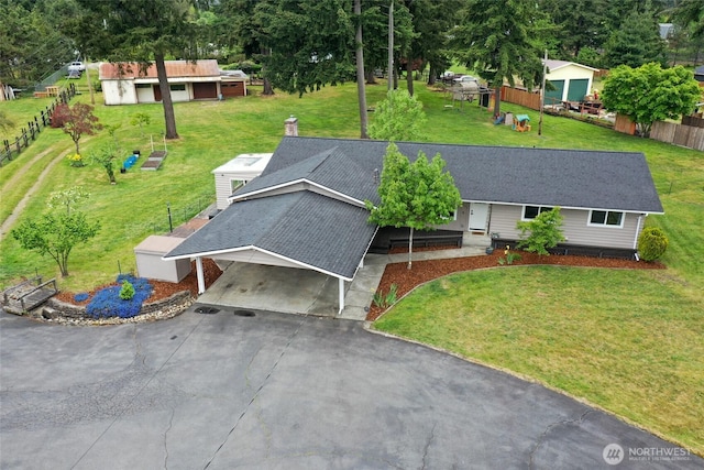 19045 Nutmeg St SW, Rochester, WA 98579 - view from above of property