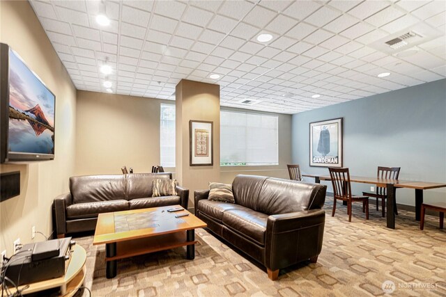 1000 Aurora Ave N Unit 311, Seattle, WA 98109 - living area featuring light colored carpet