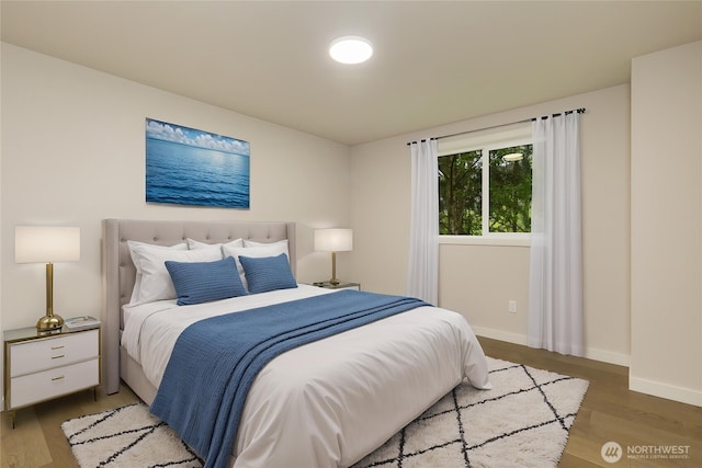 12605 Monte Cristo Way, Granite Falls, WA 98252 - bedroom with wood finished floors and baseboards