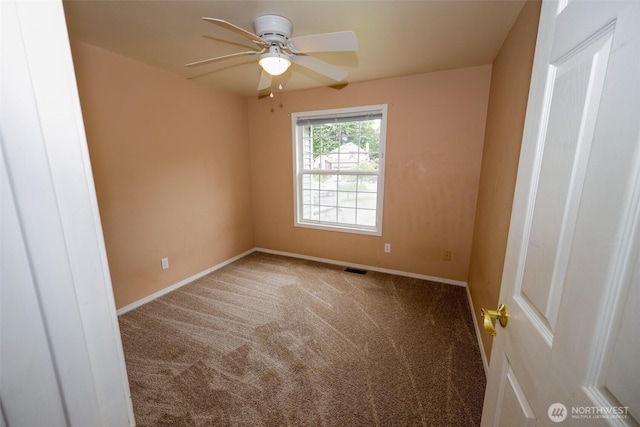 11857SE 321st Pl, Auburn, WA 98092 - carpeted empty room with ceiling fan and baseboards
