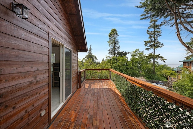 255 Alder St, Orcas Island, WA 98245 - view of deck