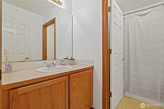 202 170th Pl SE, Bothell, WA 98012 - full bathroom with vanity and a shower with shower curtain