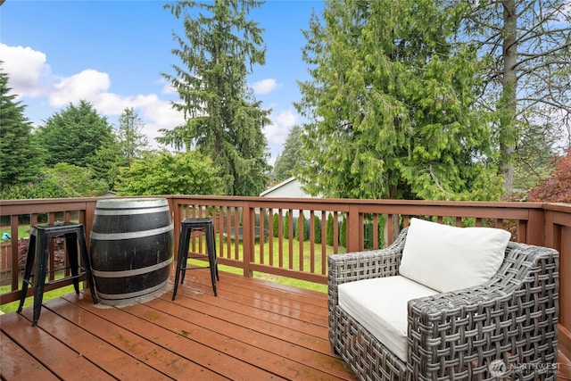 20113 4th Pl S, Des Moines, WA 98198 - view of wooden deck