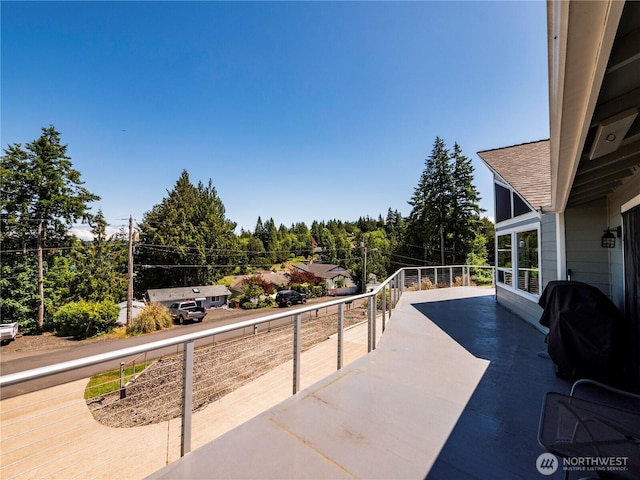 2207 Island Dr NW, Olympia, WA 98502 - view of patio / terrace featuring a balcony