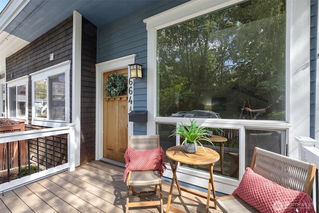 664 W Emerson St Unit A, Seattle, WA 98119 - view of wooden terrace