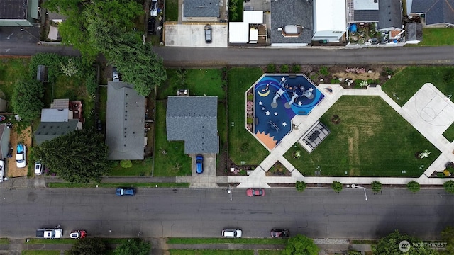 drone / aerial view