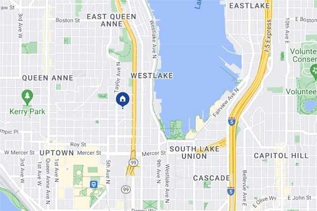 map of property with streets / nearby areas