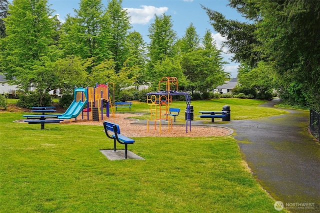 2048 Jensen Ave, Dupont, WA 98327 - community playground with a lawn