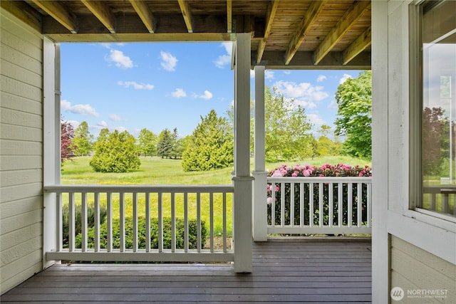 236 W Maberry Dr Unit 102, Lynden, WA 98264 - view of wooden terrace