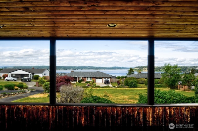 1260 S Karl Johan Ave, Tacoma, WA 98465 - water view featuring nearby suburban area