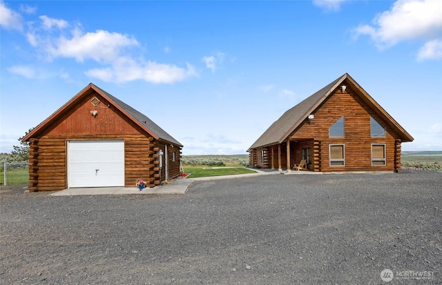 545 Sagebrush Dr, Ephrata, WA 98823 - view of detached garage