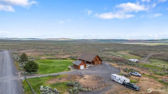 545 Sagebrush Dr, Ephrata, WA 98823 - overview of rural landscape
