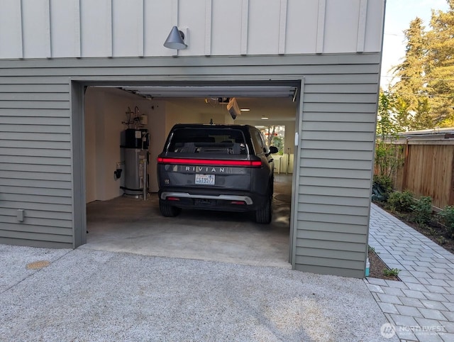 20311A 14th Ave NE, Shoreline, WA 98155 - garage with secured water heater and driveway