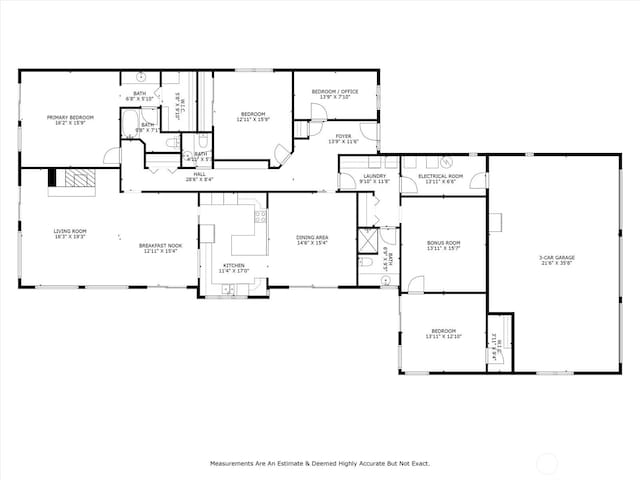 15208 W Lake Goodwin Rd, Stanwood, WA 98292 - floor plan / room layout