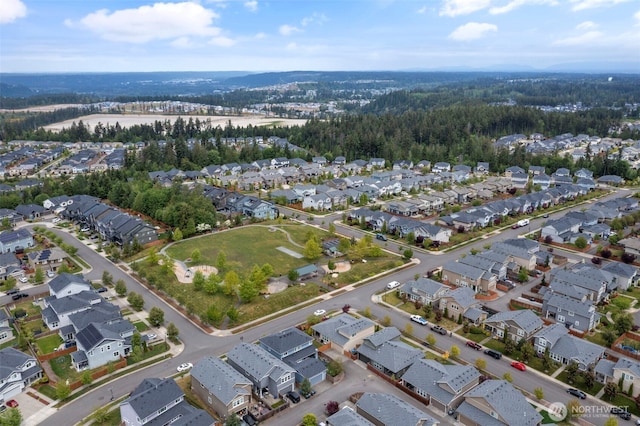 13708 Big Sky Dr E, Bonney Lake, WA 98391 - aerial view of property's location featuring nearby suburban area