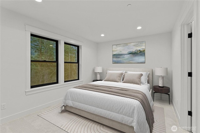 6993 N Fork Rd SE, Snoqualmie, WA 98065 - carpeted bedroom with recessed lighting and baseboards