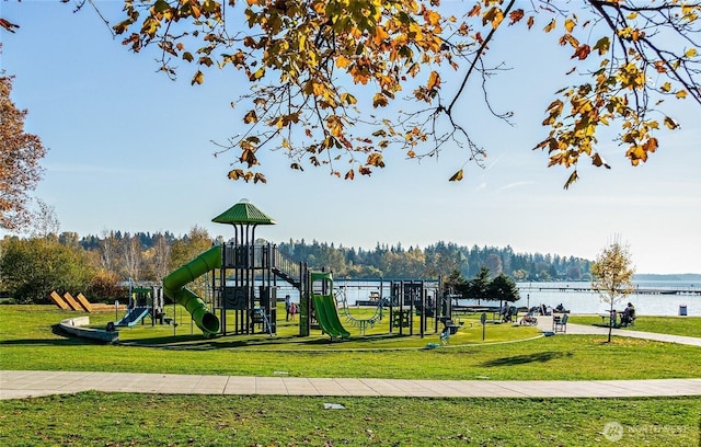 11717 93rd Ave NE Unit A7, Kirkland, WA 98034 - communal playground with a yard and a water view