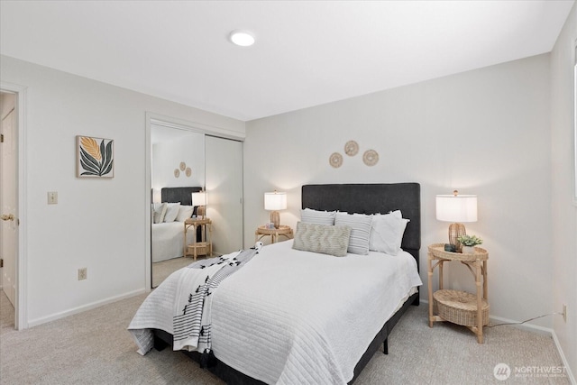 3420 210th Pl NE, Sammamish, WA 98074 - carpeted bedroom featuring a closet and baseboards