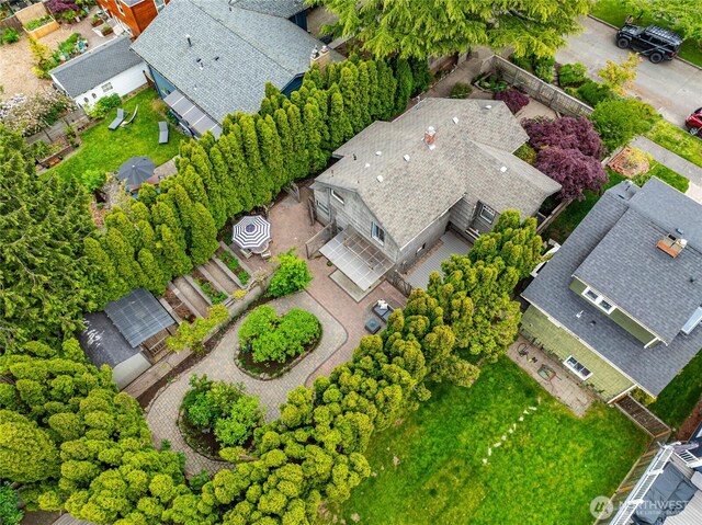 bird's eye view