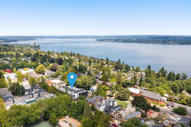 1108B 34th Ave, Seattle, WA 98122 - aerial view of residential area with a large body of water