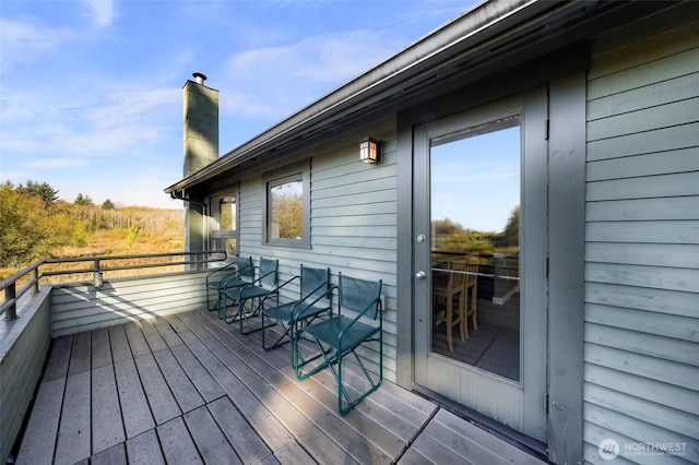 2333 Tuttle Ln, Lummi Island, WA 98262 - view of wooden deck