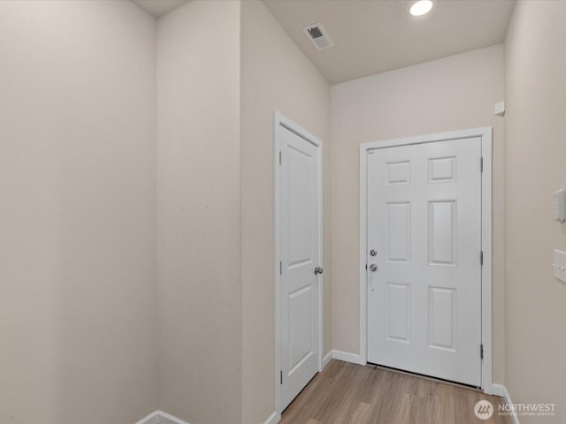 12029 317th Dr SE, Sultan, WA 98294 - entryway with light wood-style flooring and recessed lighting