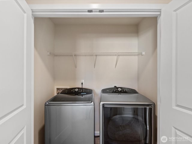 12029 317th Dr SE, Sultan, WA 98294 - washroom with washing machine and clothes dryer
