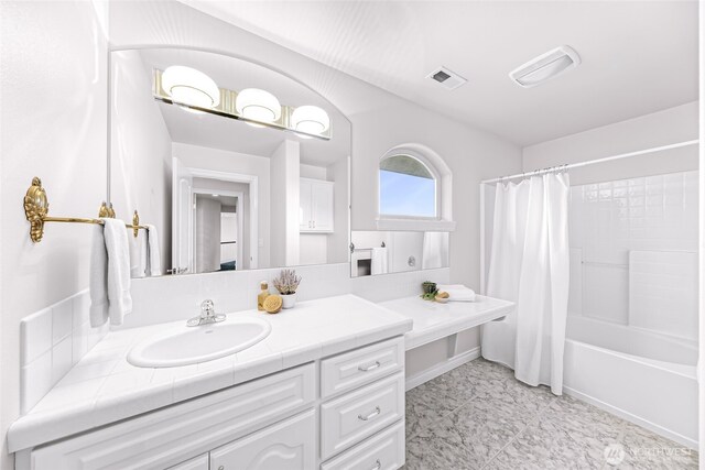 325 Island Green Way, Lynden, WA 98264 - bathroom with vanity and shower / tub combo