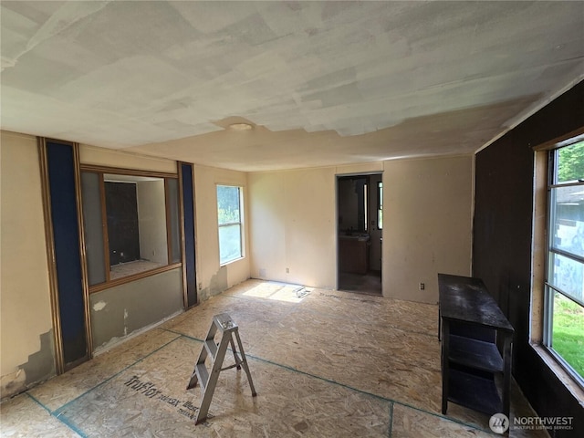 46400 Baker Loop Rd, Concrete, WA 98237 - unfurnished living room with plenty of natural light