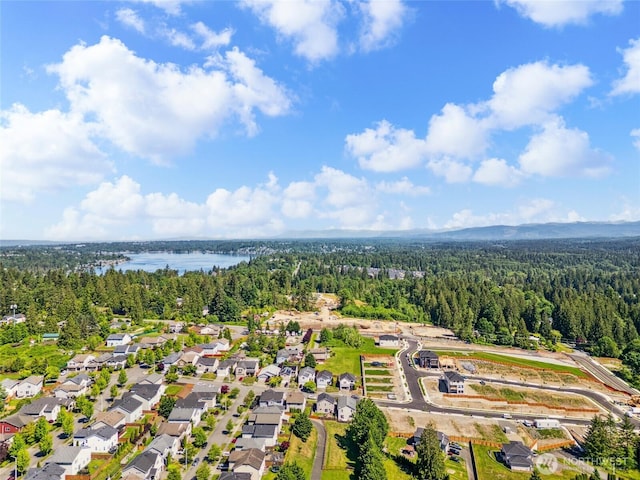 11929 25th St SE, Lake Stevens, WA 98258 - view of property location with a forest, a nearby body of water, and nearby suburban area
