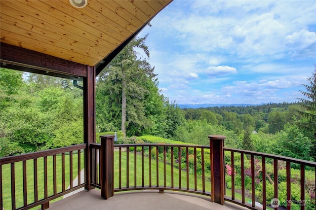 26901 15th Ave NE, Arlington, WA 98223 - balcony with a view of trees