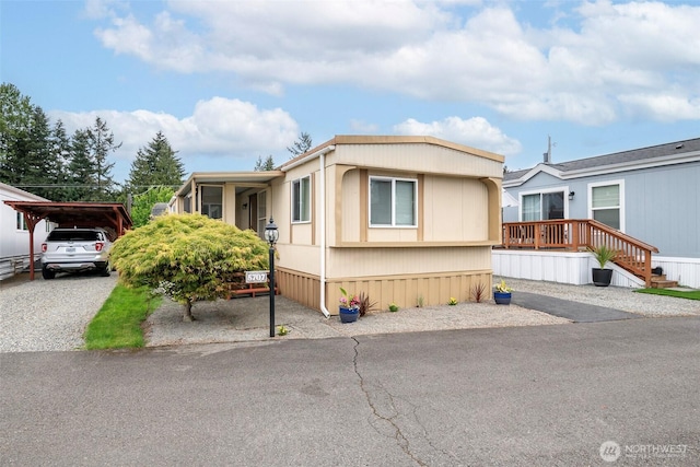 5705 113th Ave E Unit 68, Puyallup, WA 98372 - view of manufactured / mobile home