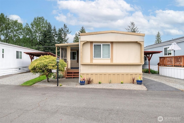 5705 113th Ave E Unit 68, Puyallup, WA 98372 - view of manufactured / mobile home