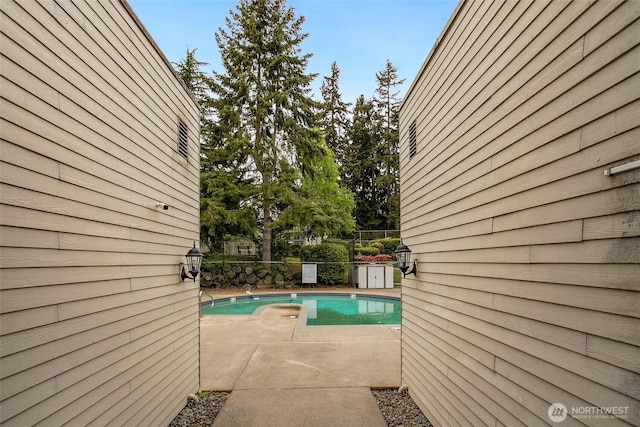 14650 NE 32nd St Unit A14, Bellevue, WA 98007 - view of pool with a patio