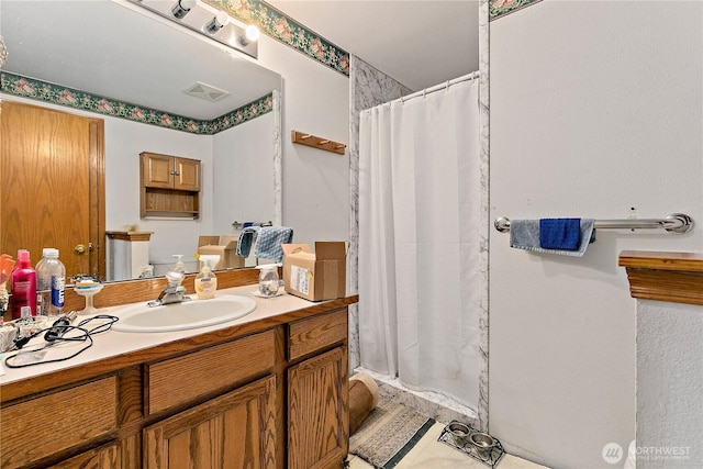 19414 112th Ave E, Graham, WA 98338 - bathroom featuring vanity and a shower stall