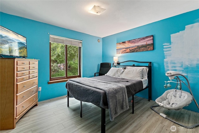 19414 112th Ave E, Graham, WA 98338 - bedroom featuring light wood-type flooring