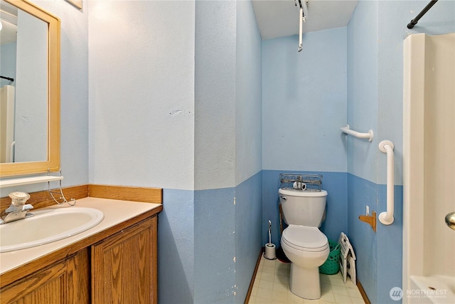 19414 112th Ave E, Graham, WA 98338 - full bath with toilet, vanity, and a shower