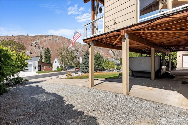 250 Lakefront Dr, Orondo, WA 98843 - view of yard featuring a mountain view