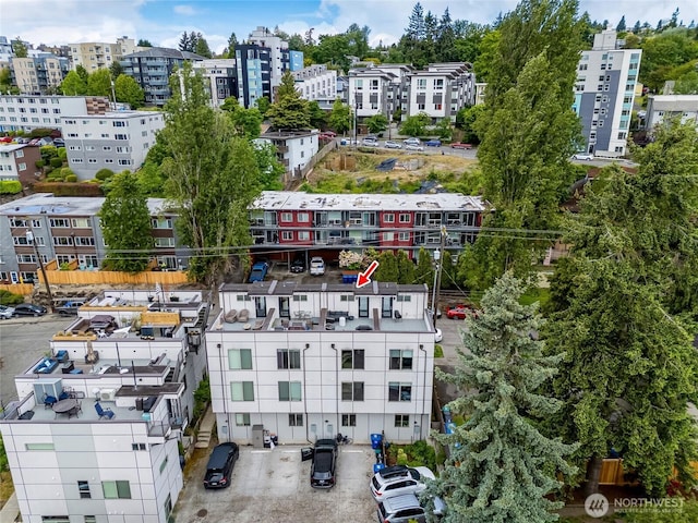 4216 30th Ave SW, Seattle, WA 98126 - drone / aerial view