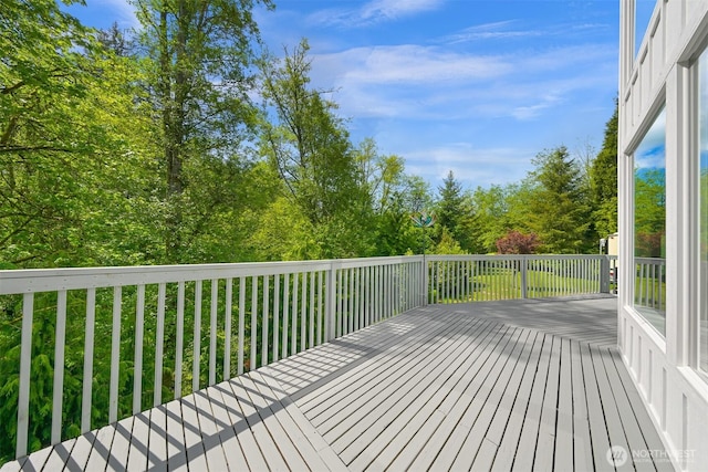 8894 Giles Rd, Blaine, WA 98230 - view of wooden deck