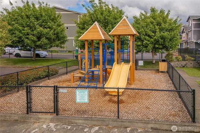 13426 97th Ave E Unit 303, Puyallup, WA 98373 - community playground featuring fence and a gate