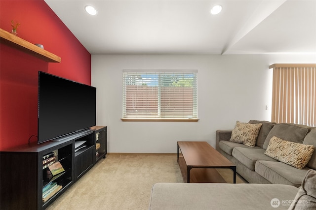 10102 Barnes Ln S, Tacoma, WA 98444 - living room with light carpet and recessed lighting