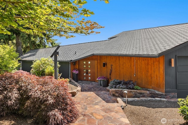 161 Montgomery Ln, Port Ludlow, WA 98365 - view of front of home with a shingled roof