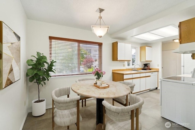 dining space with plenty of natural light