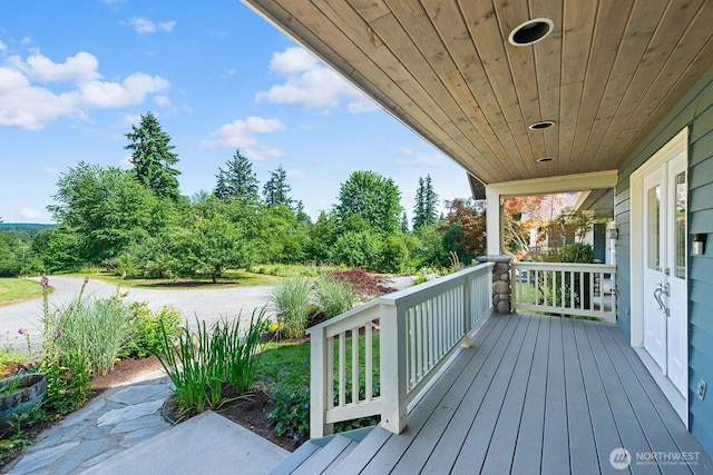 12043 184th Ave NE, Redmond, WA 98052 - view of wooden porch