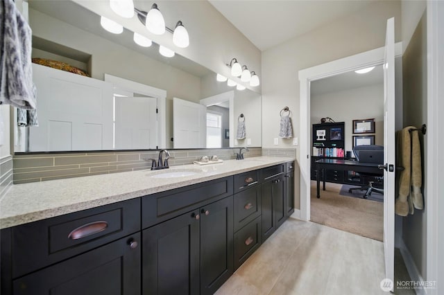 371 Reserve Way, Walla Walla, WA 99362 - bathroom with decorative backsplash and double vanity