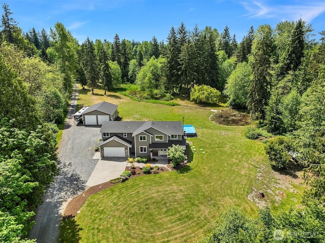 12915 212th St SE, Snohomish, WA 98296 - aerial view of property and surrounding area
