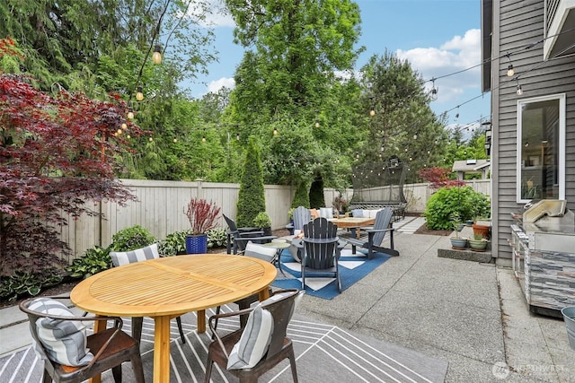 2947 275th Ave SE, Sammamish, WA 98075 - fenced backyard featuring outdoor dining area and a patio area
