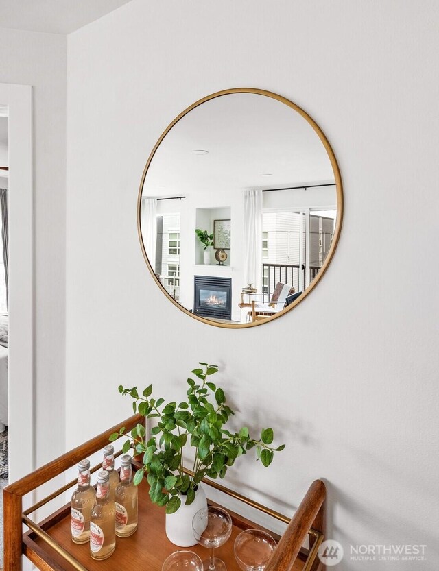 323 Queen Anne Ave N Unit 502, Seattle, WA 98109 - detailed view of a glass covered fireplace