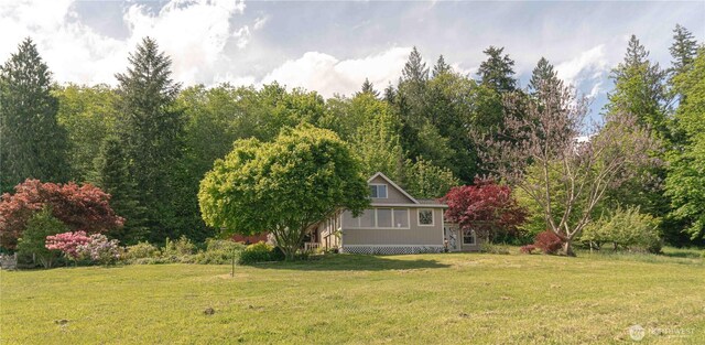 285 Pete Beck Rd, Quilcene, WA 98376 - view of green lawn